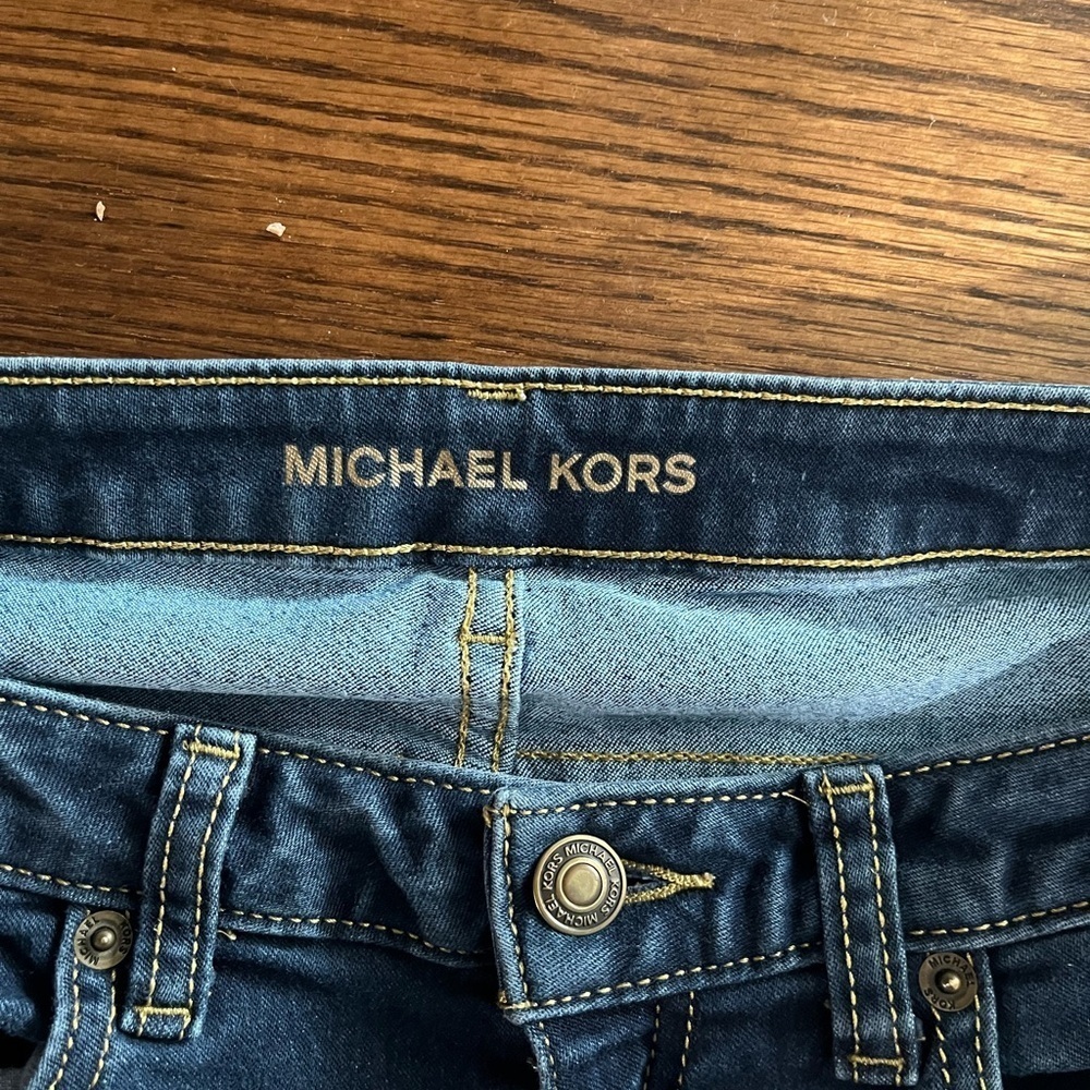 Michael Kors Collection Blue Skinny Jeans Classic Denim - Picture 4 of 6